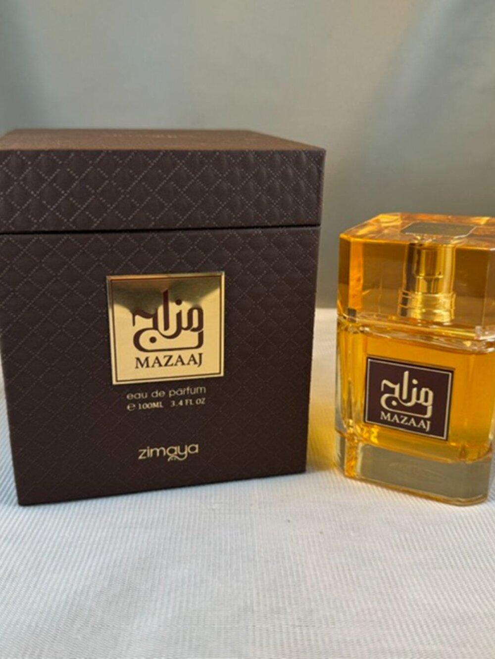 Zimaya Mazaaj Eau De Parfum Spray for Unisex 3.4oz New Opened Box $60